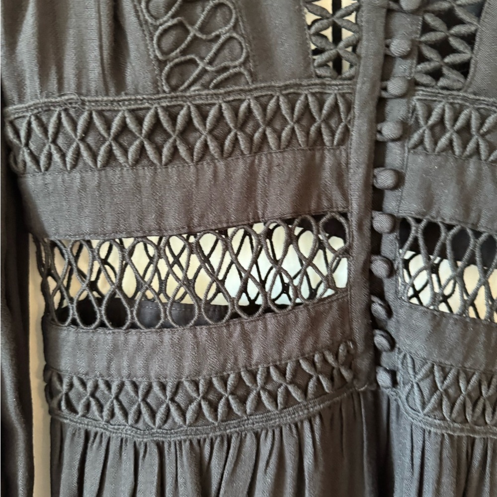 FREE PEOPLE open knit dress. Cotton. Worn excellent condition. - Picture 3 of 5